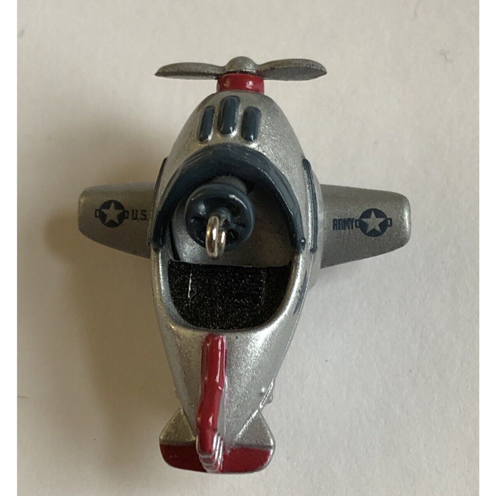 Murray Airplane 1997 Miniature A Series Kiddie Car Hallmark Christmas Ornament - Picture 6 of 12